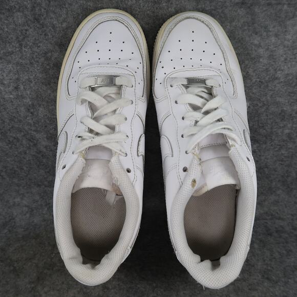 Nike Shoes Big Kids 7Y Air Force 1 Low Sneakers Casual White Lace Up Youth - Picture 8 of 15